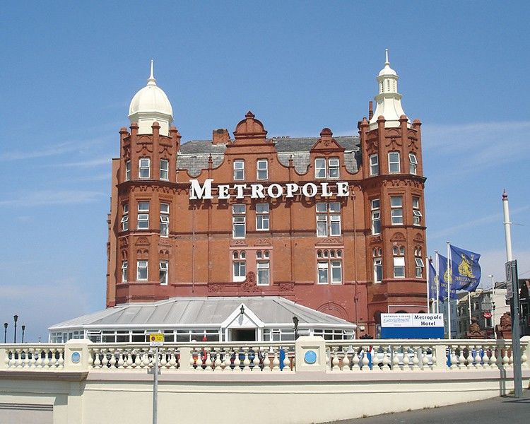 The Metropole Hotel Blackpool Bagian luar foto